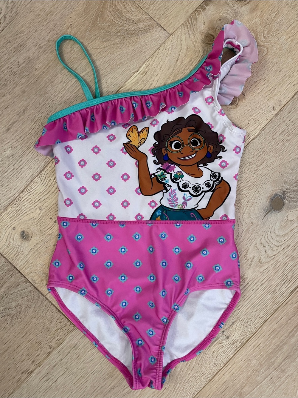 DISNEY ENCANTO girls swimsuit size 6/6X